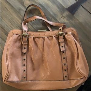 Small leather bag